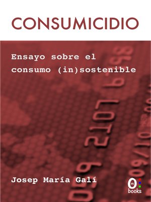 cover image of Consumicidio